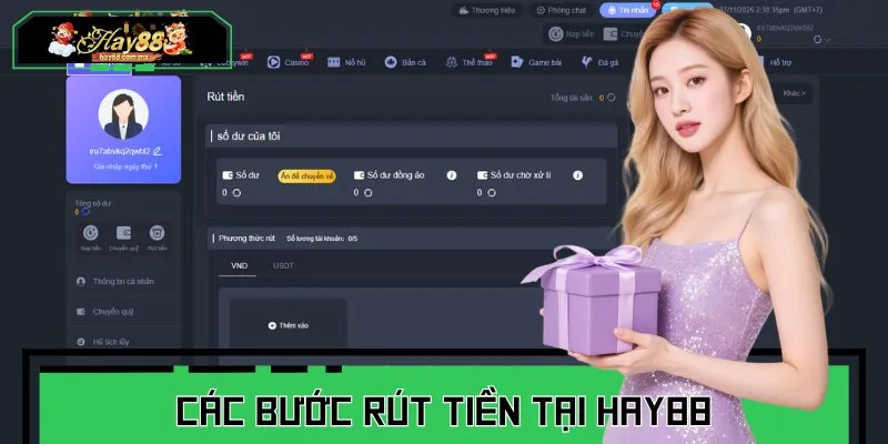 Rút tiền an toàn với vài bước liên kết ngân hàng