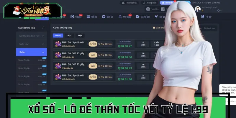 Xổ số và Lô đề sở hữu tỷ lệ thưởng tới 1:99